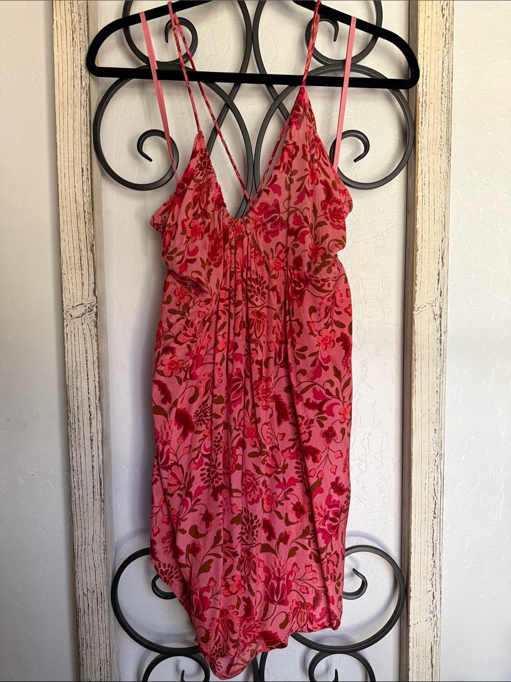 Free People Mini Dress | Floral | Large